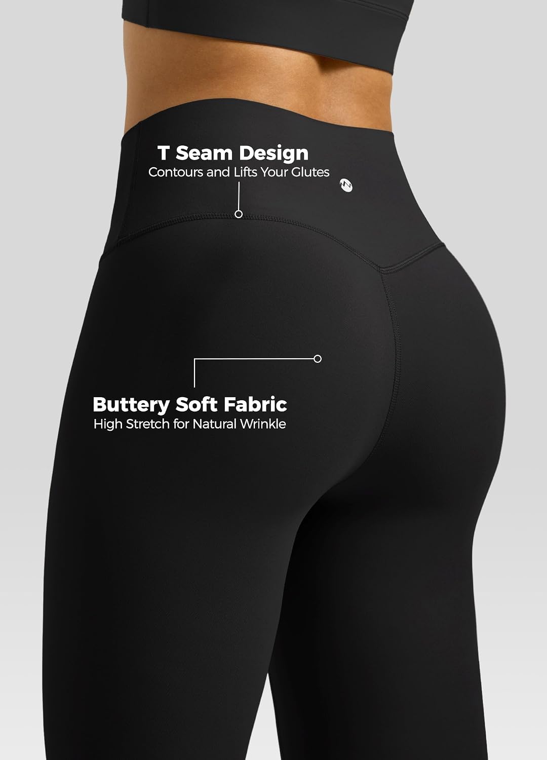 Thumbnail 3 de WILLIT Damen Leggings Hohe Taille Blickdicht
