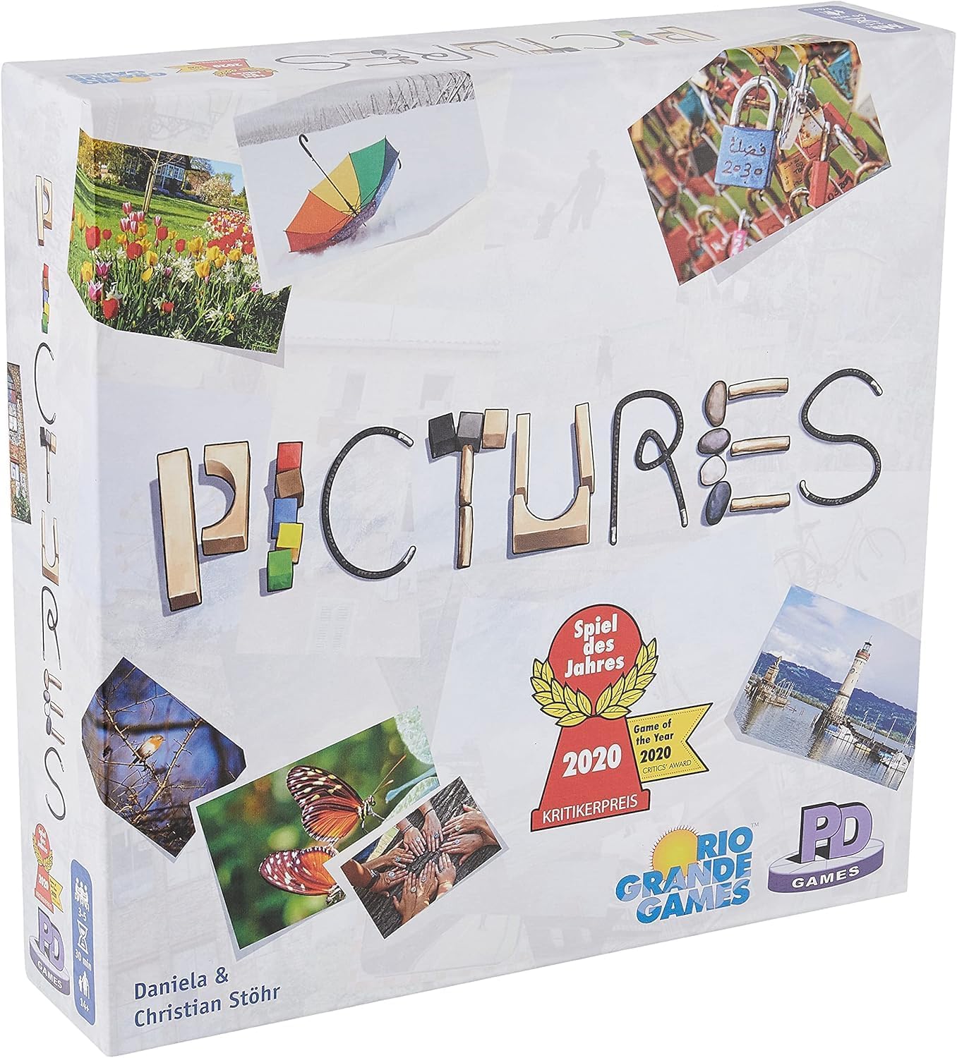 Detalle de Rio Grande Games Pictures Board Game