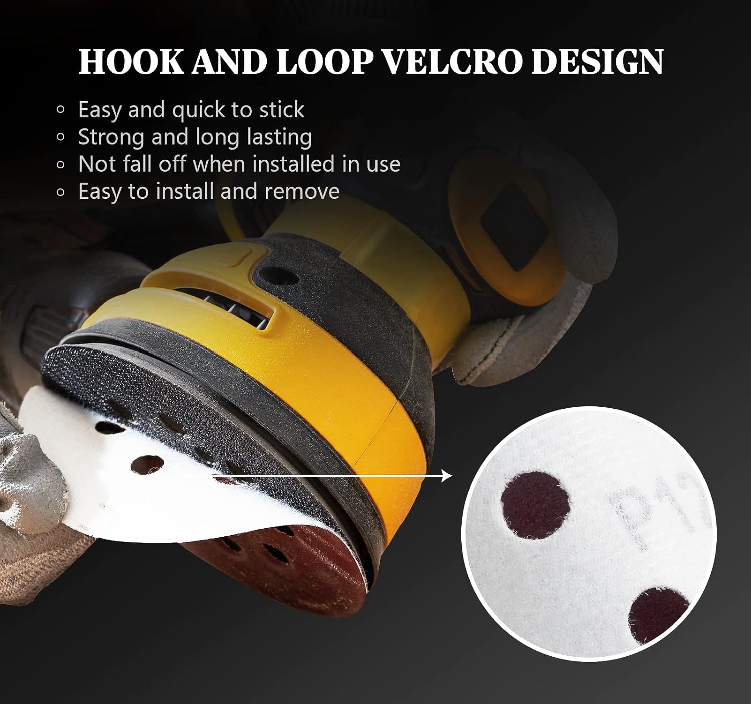 Detalle de SATC 125mm Sanding Discs 72‑piece pack