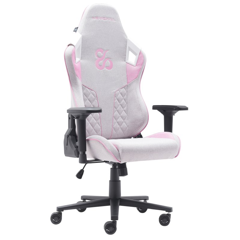 Thumbnail 1 de Newskill Takamikura V2: silla gaming en tela transpirable, reclinable 180° y 4D con reposabrazos rosa