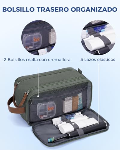 Thumbnail 4 de WANDF Neceser Hombre Impermeable con Compartimentos