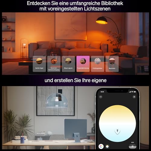 Thumbnail 7 de Philips Hue Smart LED A60 Lampen, E27, 4er Pack – flexible Lichtwelten für Dein Home