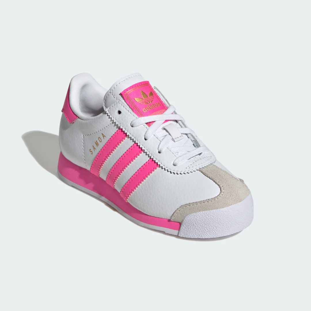 Detalle 2 de Samoa Shoes de Adidas: zapatillas blancas para el día a día