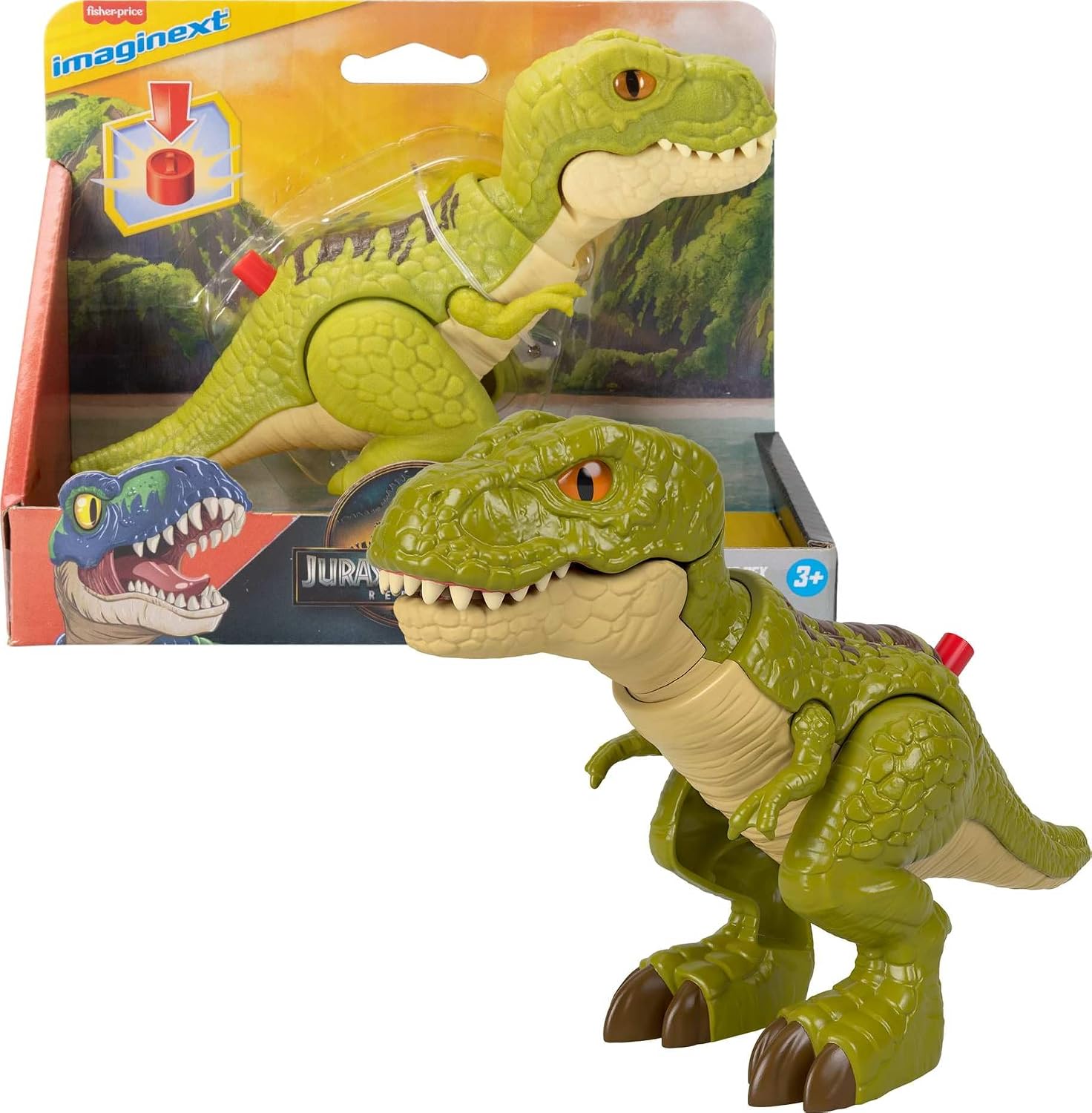 Detalle de Fisher-Price Imaginext 8-inch Tyrannosaurus Rex 🦖