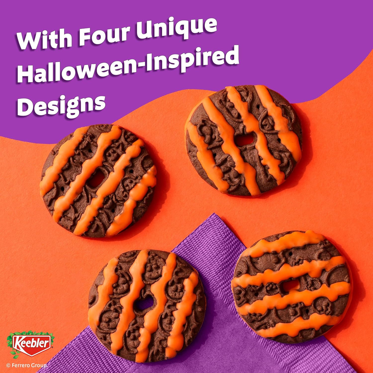 Detalle de Keebler Halloween Cookies 9.5 oz