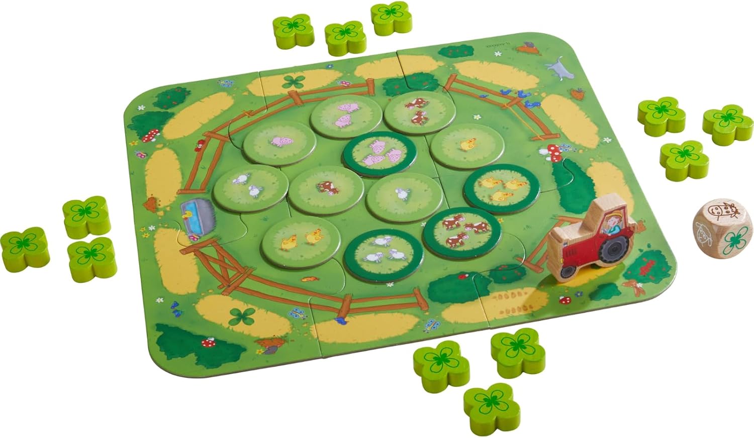 Detalle de HABA Meine ersten Spiele „Zähl mal!“ – tierisches Zählspiel ab 2 Jahren