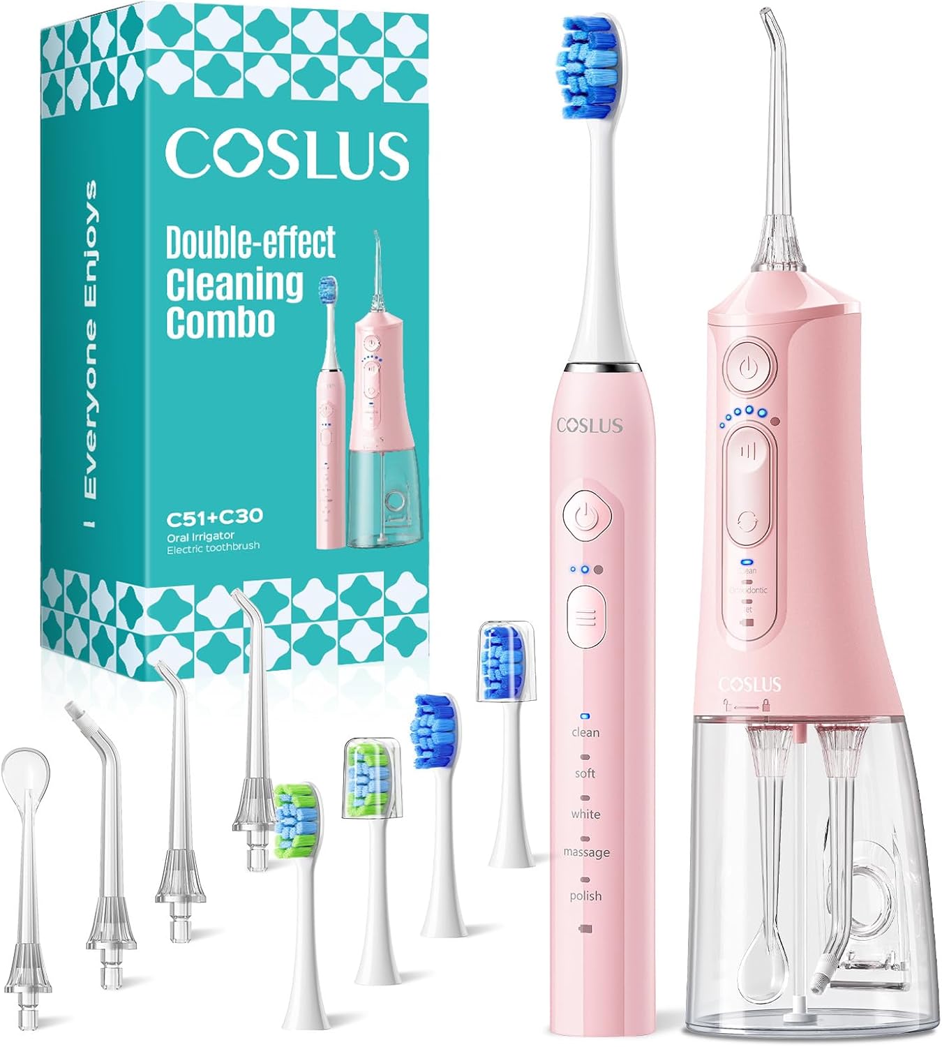 Detalle de COSLUS C51C30 Electric Toothbrush 41,000 VPM 🪥