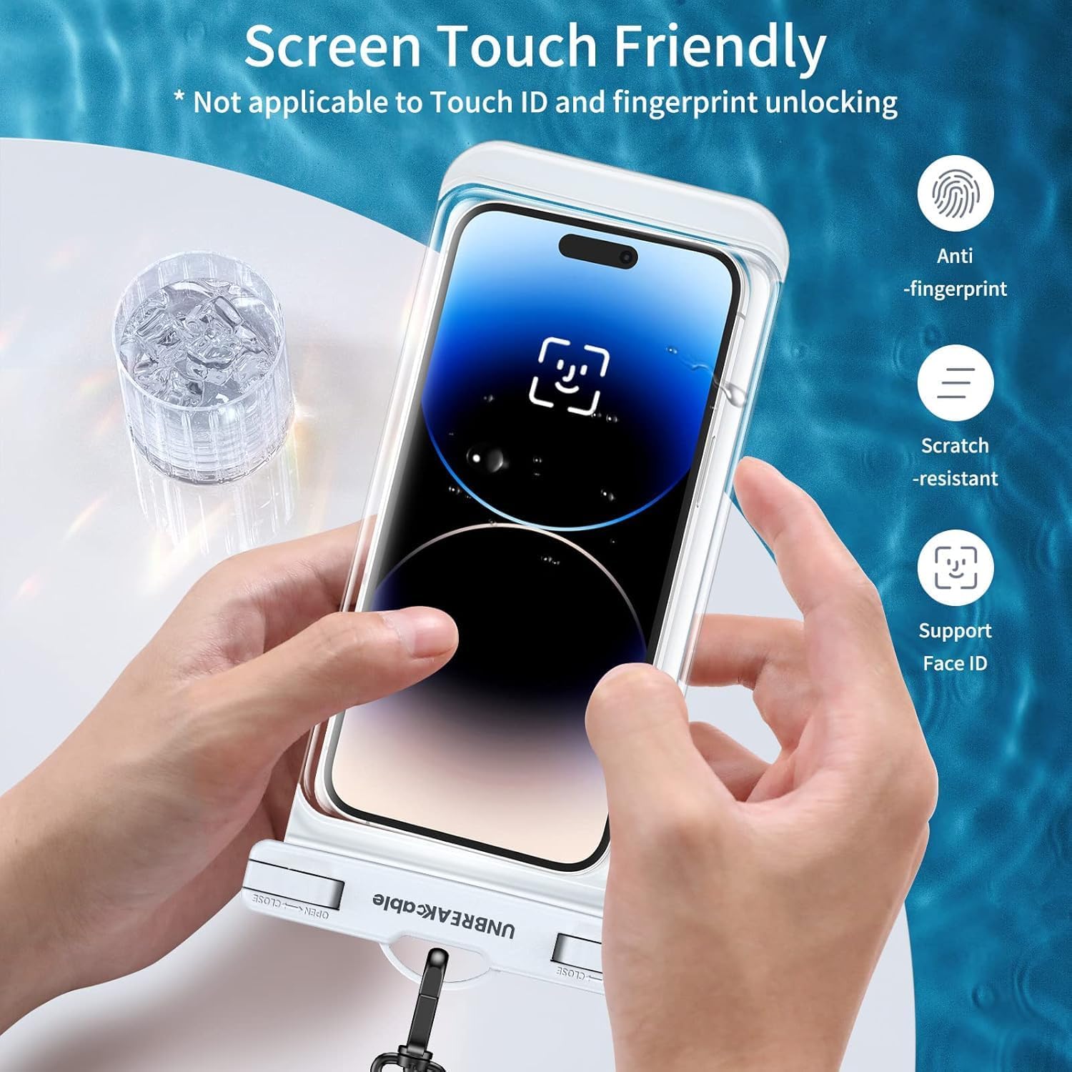 Thumbnail 3 de UNBREAKcable Waterproof Phone Pouch 7"