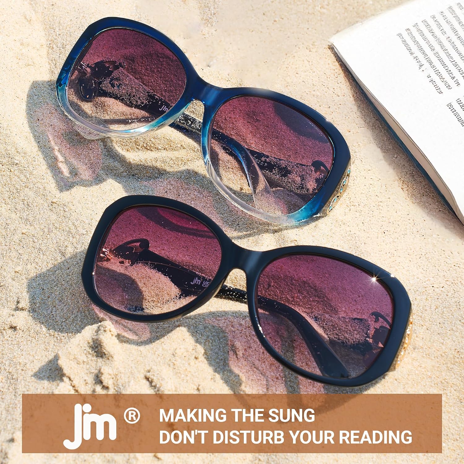 Thumbnail 6 de JM Classic Bifocal Reading Sunglasses for Women – Vintage Outdoor Readers