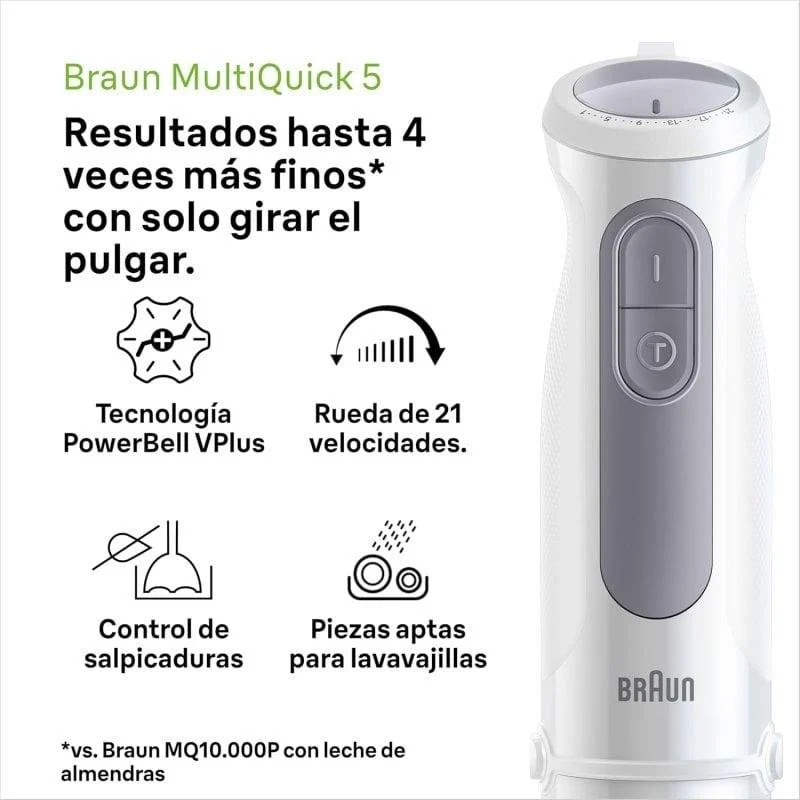 Thumbnail 3 de Braun Minipimer 5 MQ 50001 M Batidora mano 1000 W 🥣