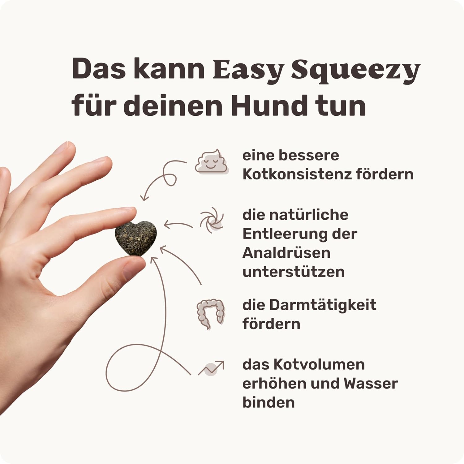 Detalle 2 de mammaly Analdrüsen 9in1 Leckerli 120 Snacks