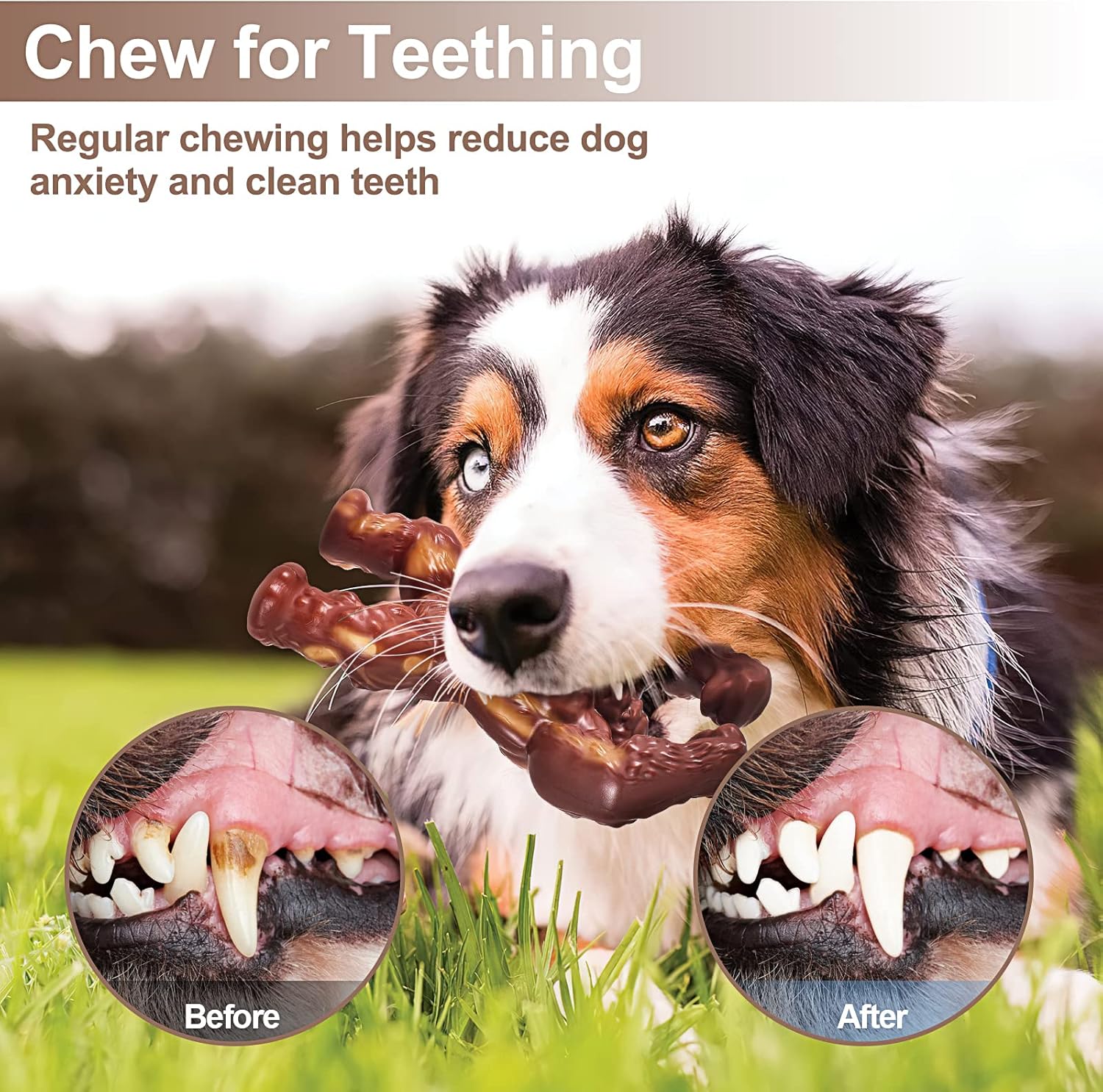 Thumbnail 3 de LUKITO Indestructible Dog Toy for Large Chewers