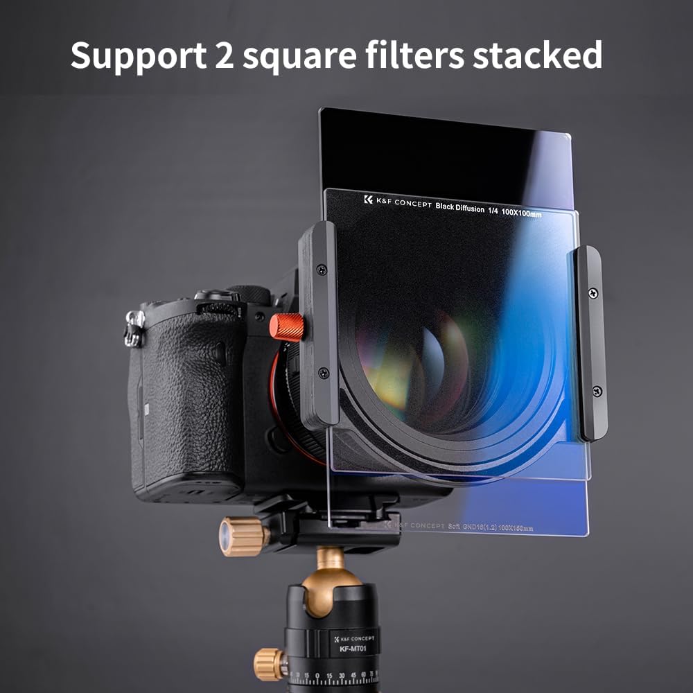 Thumbnail 6 de K&F Concept Nano-X Filterhalter-Kit für Rechteckfilter inkl. 8 Adapterringe (100 mm Breite, 2 mm Dicke)
