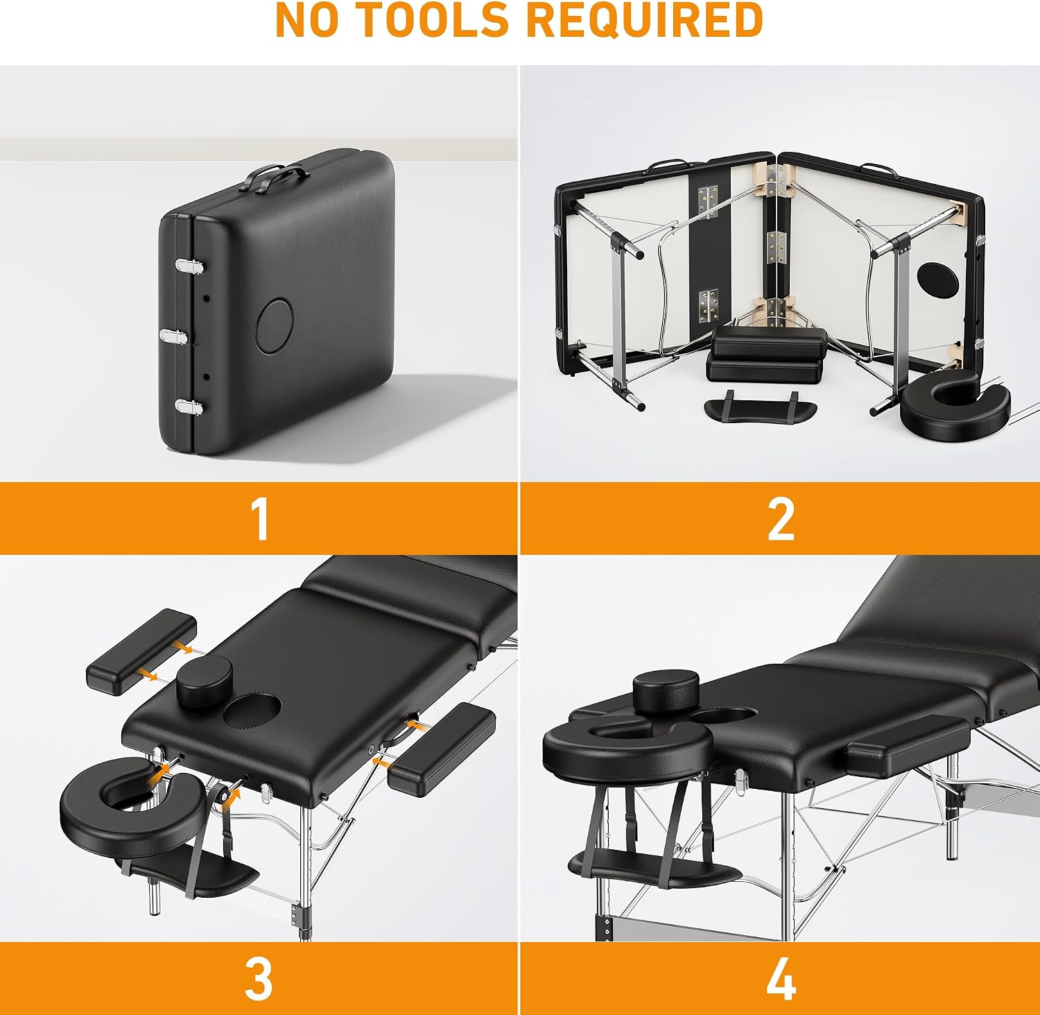 Detalle 2 de Brelley Aluminum Massage Table