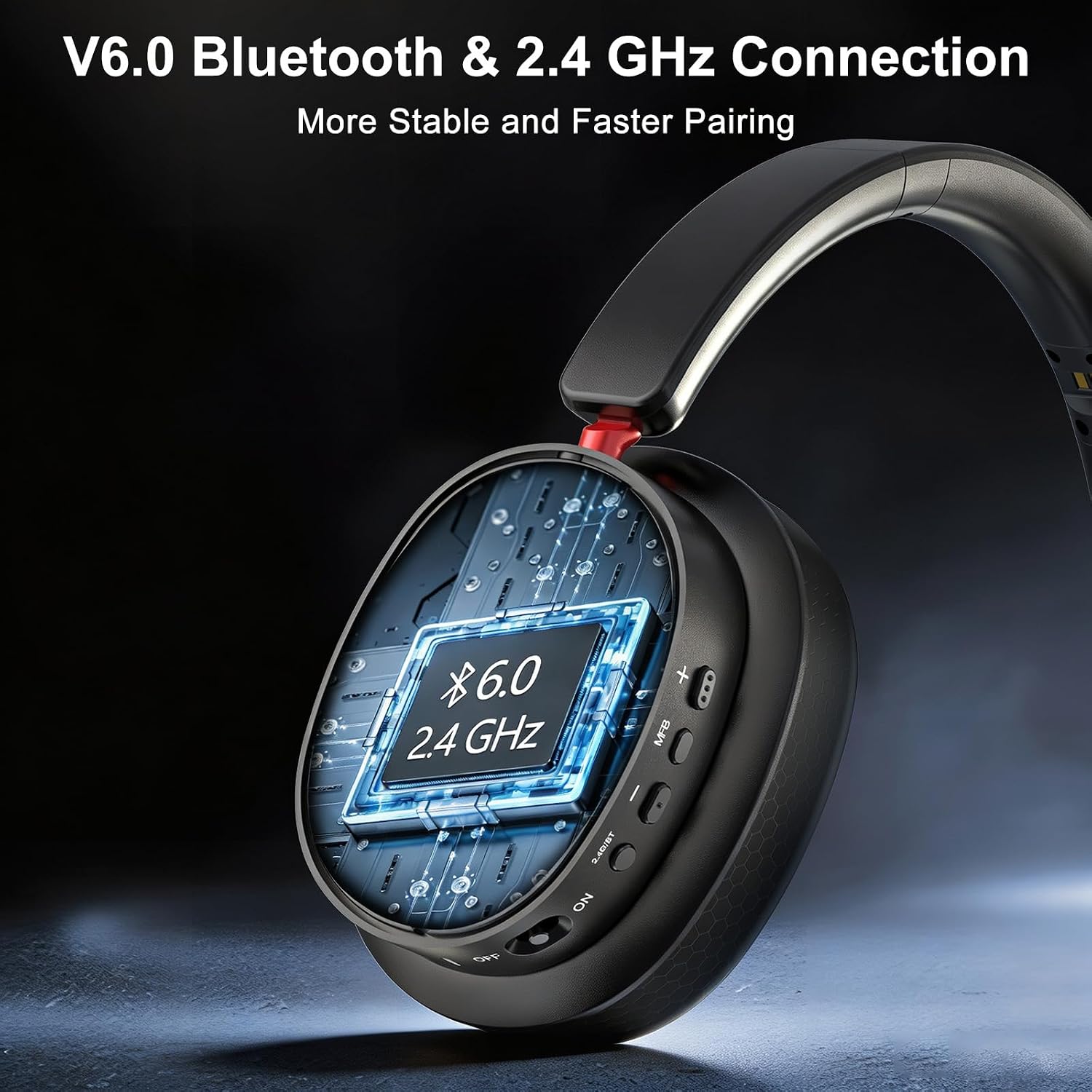 Thumbnail 3 de Earbay wireless gaming headset, Bluetooth 6.0
