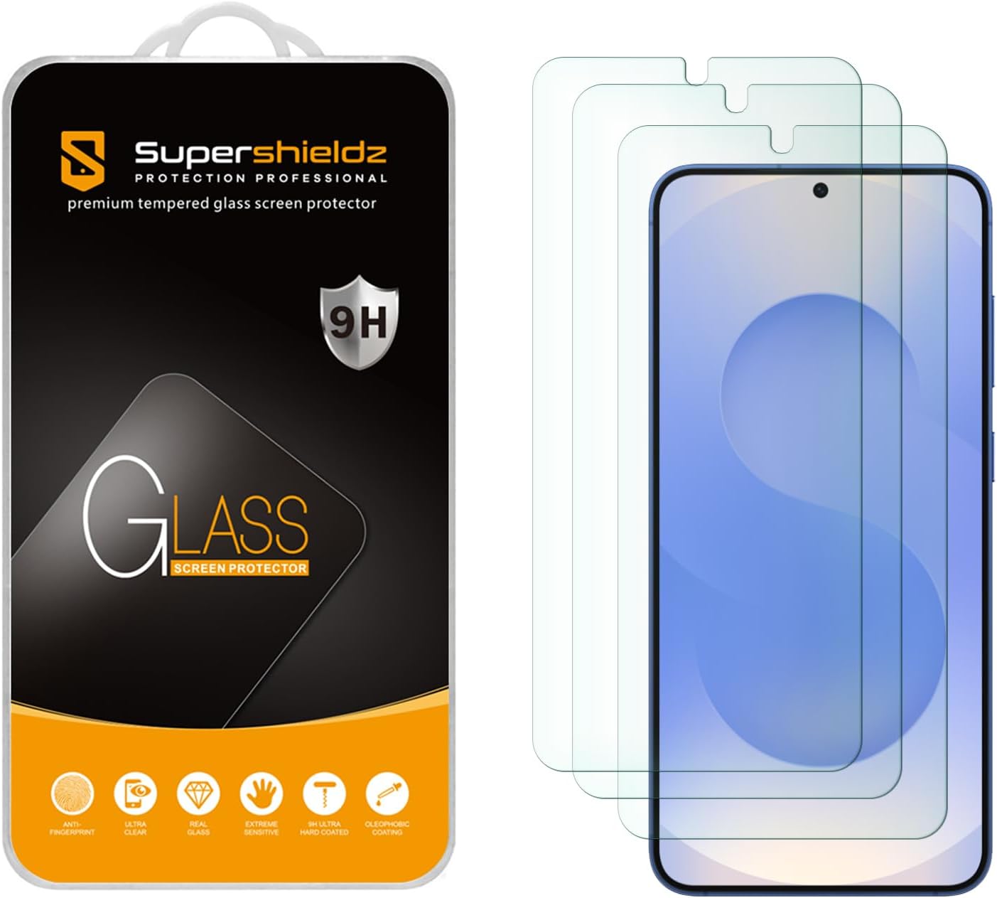 Thumbnail 6 de Supershieldz Galaxy S24 FE Screen Protector 3-Pack