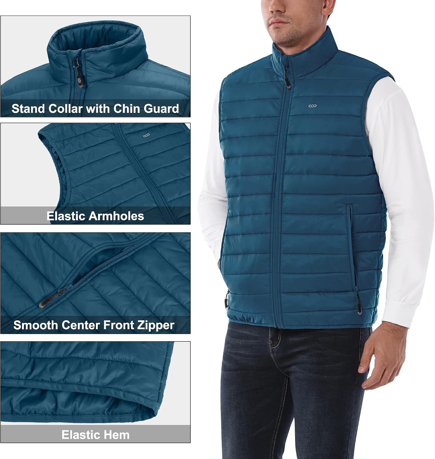 Thumbnail 4 de 33,000ft men’s gilet with 5 pockets