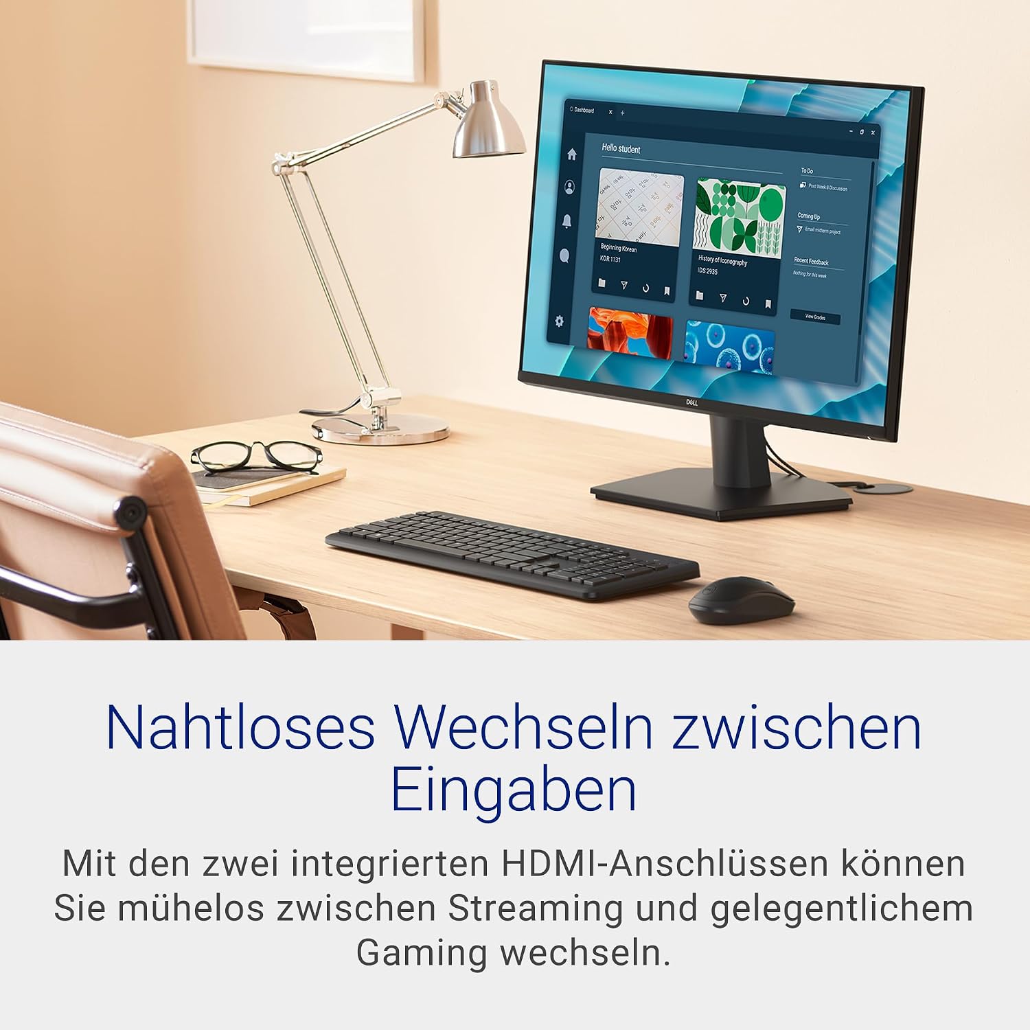 Thumbnail 6 de Dell 27 Monitor SE2726HS – 27 Zoll IPS, 144 Hz, Full HD, 1 ms MPRT, verstellbar