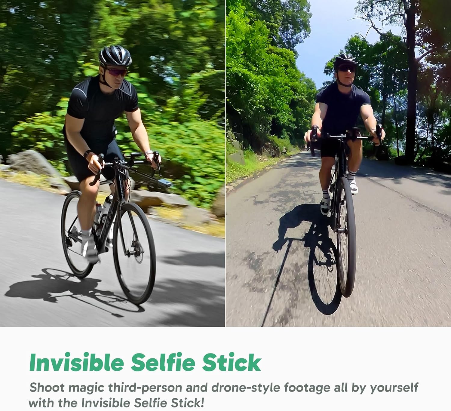 Thumbnail 2 de AKASO 360 Kit Vélo — Caméra d'action 360° 5,7K avec carte 128 Go et Horizon Lock