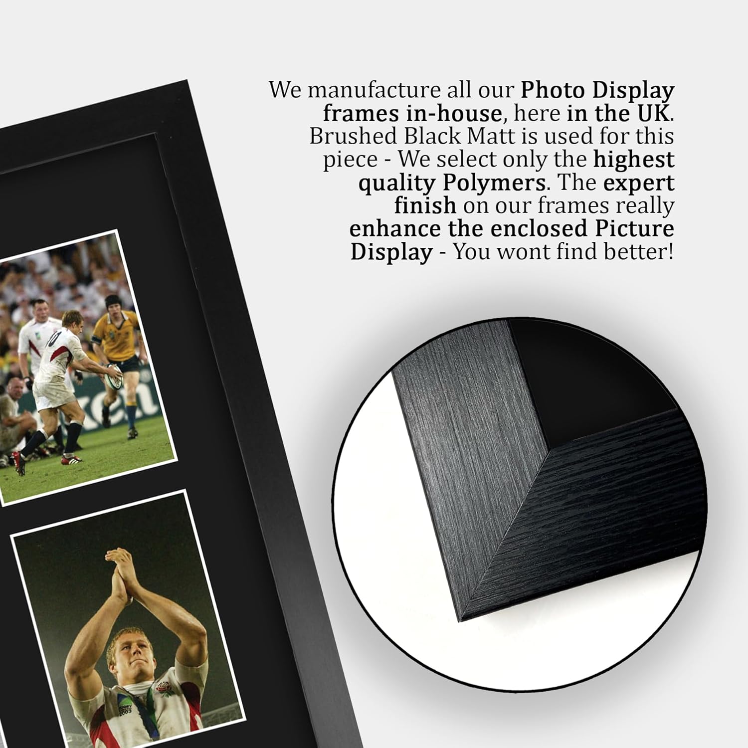 Thumbnail 5 de HWC Trading FR A3 Jonny Wilkinson England framed signed autograph picture (A3)