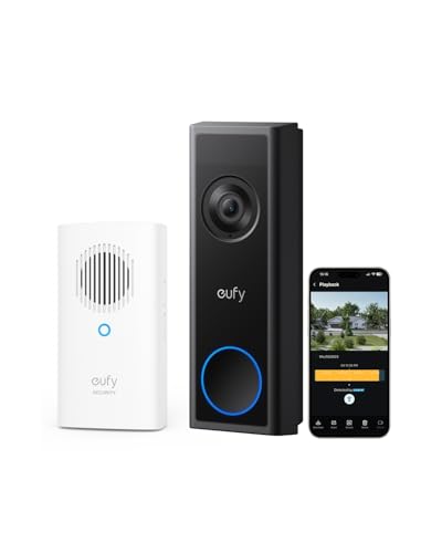 Imagen de eufy Security Video Doorbell Camera Wireless C31 with Chime — 2K FHD en OfertitasTOP