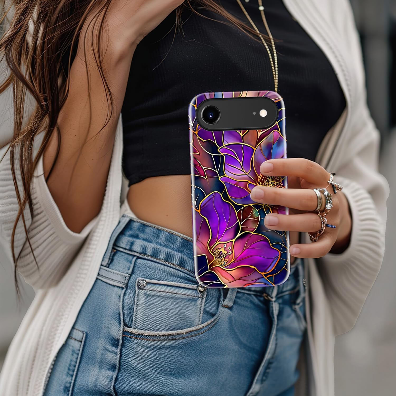 Detalle 2 de DorisMax iPhone Air Case Cute: Wireless Charging Compatible 💎
