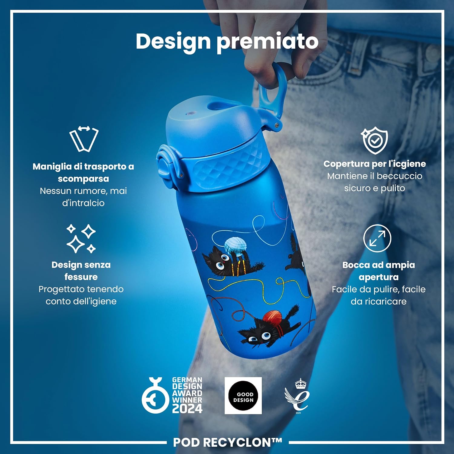 Thumbnail 5 de Ion8 Borraccia per bambini 350 ml