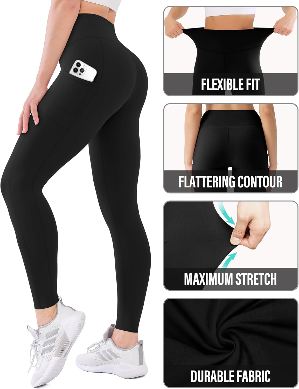 Detalle 1 de USAUPUP Women's Leggings, 92% Polyester