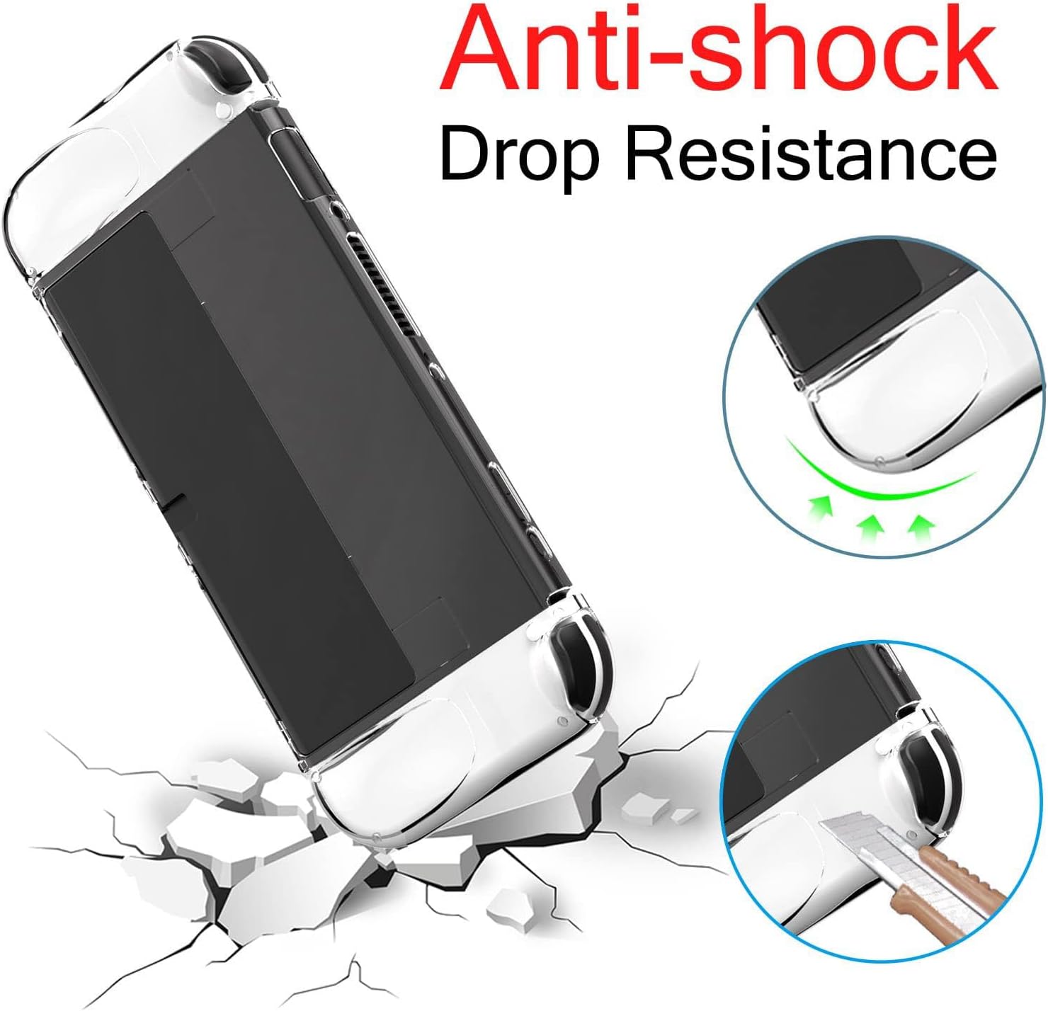 Thumbnail 6 de Teyomi Carcasa para Nintendo Switch OLED 7"