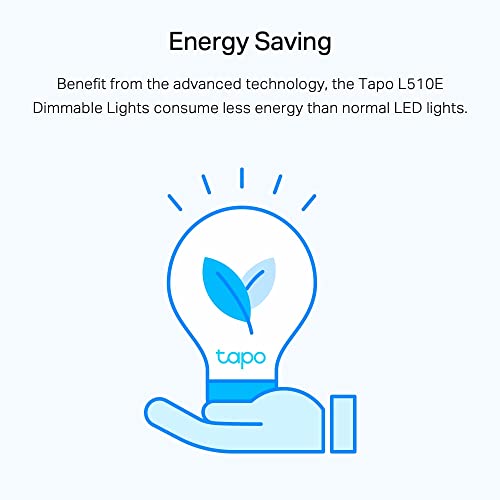 Detalle 2 de Tapo L510E(2-Pack) E27 Smart Bulb: Warm White Dimmable LED, No Hub Required