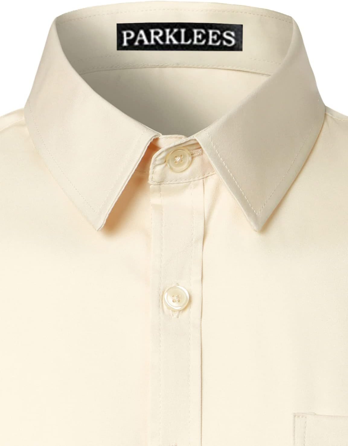 Thumbnail 4 de PARKLEES Men's Urban Stylish Slim Fit Long Sleeve Shirt with Pocket