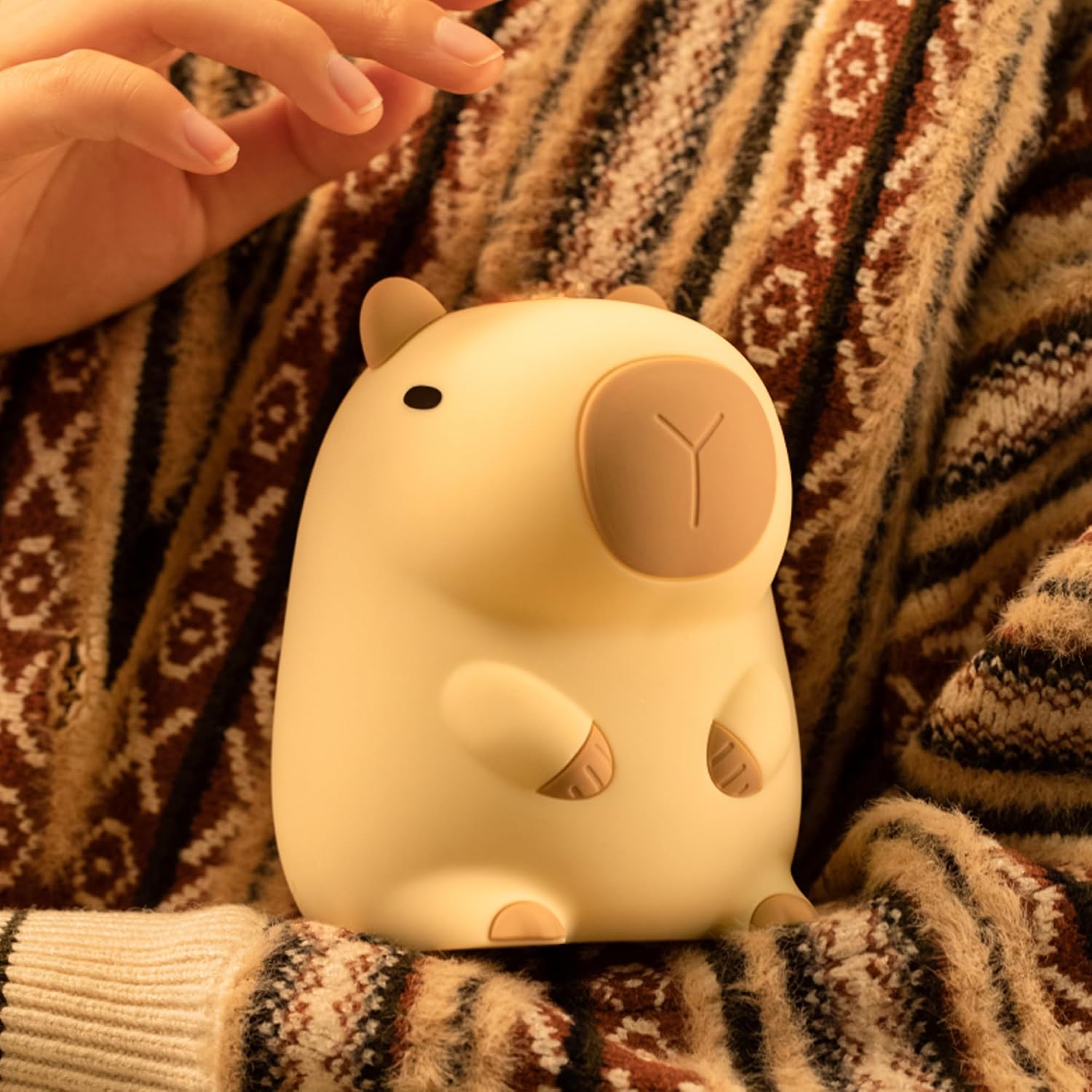Thumbnail 5 de UNEEDE Capybara Nachtlicht 20 Min Abschaltfunktion 🌙