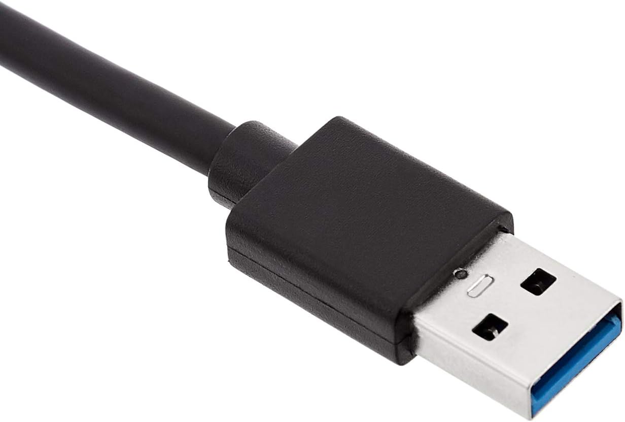 Thumbnail 3 de Amazon Basics 4-Port Adapter with 3 USB-A Ports + 1 Gigabit Ethernet Port