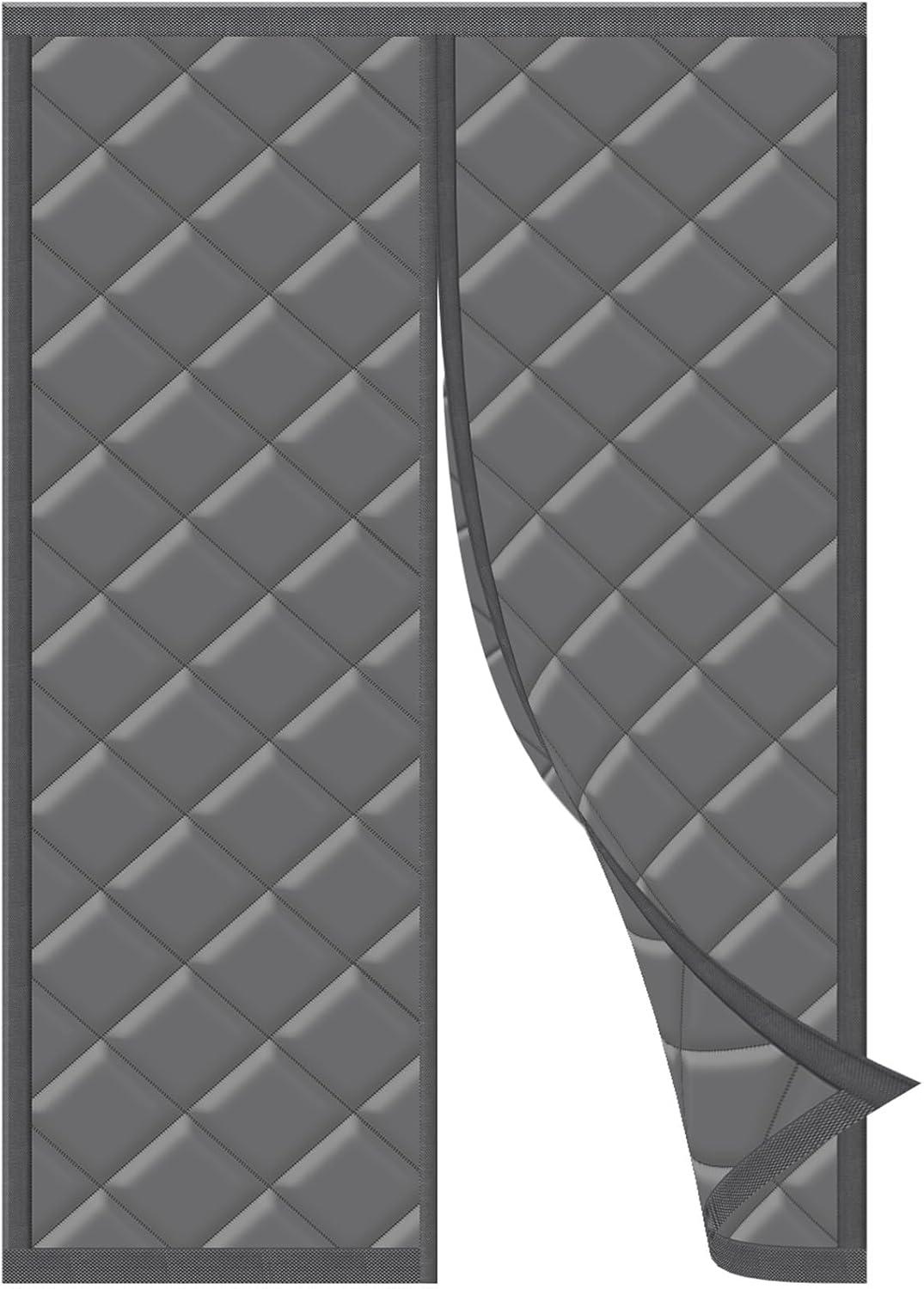 Thumbnail 6 de Magnetic Fly Curtain Screen Door (120x200cm, White) for Keeping Out Flies & Bugs