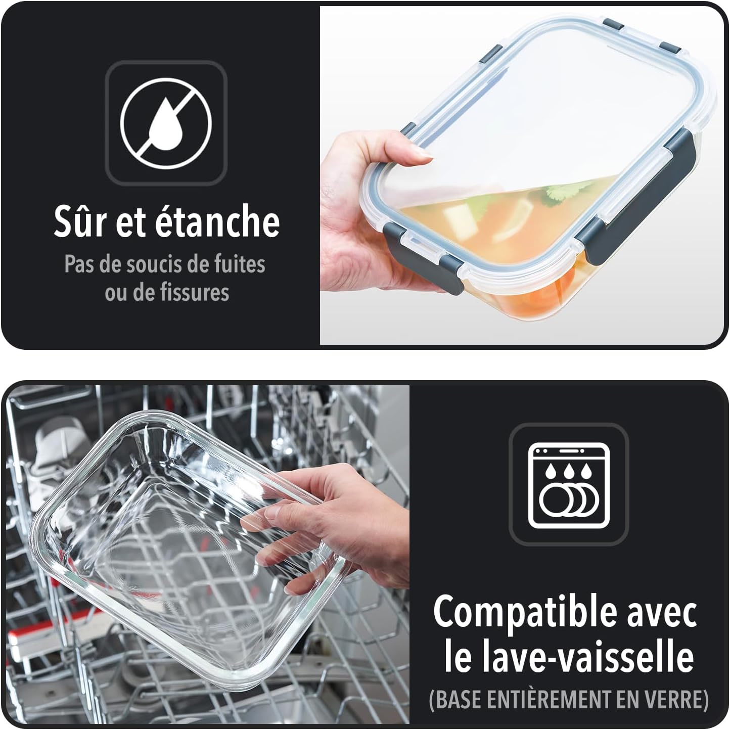 Detalle 2 de GOOD FOR YOU Boites repas 1040 ml 🍱