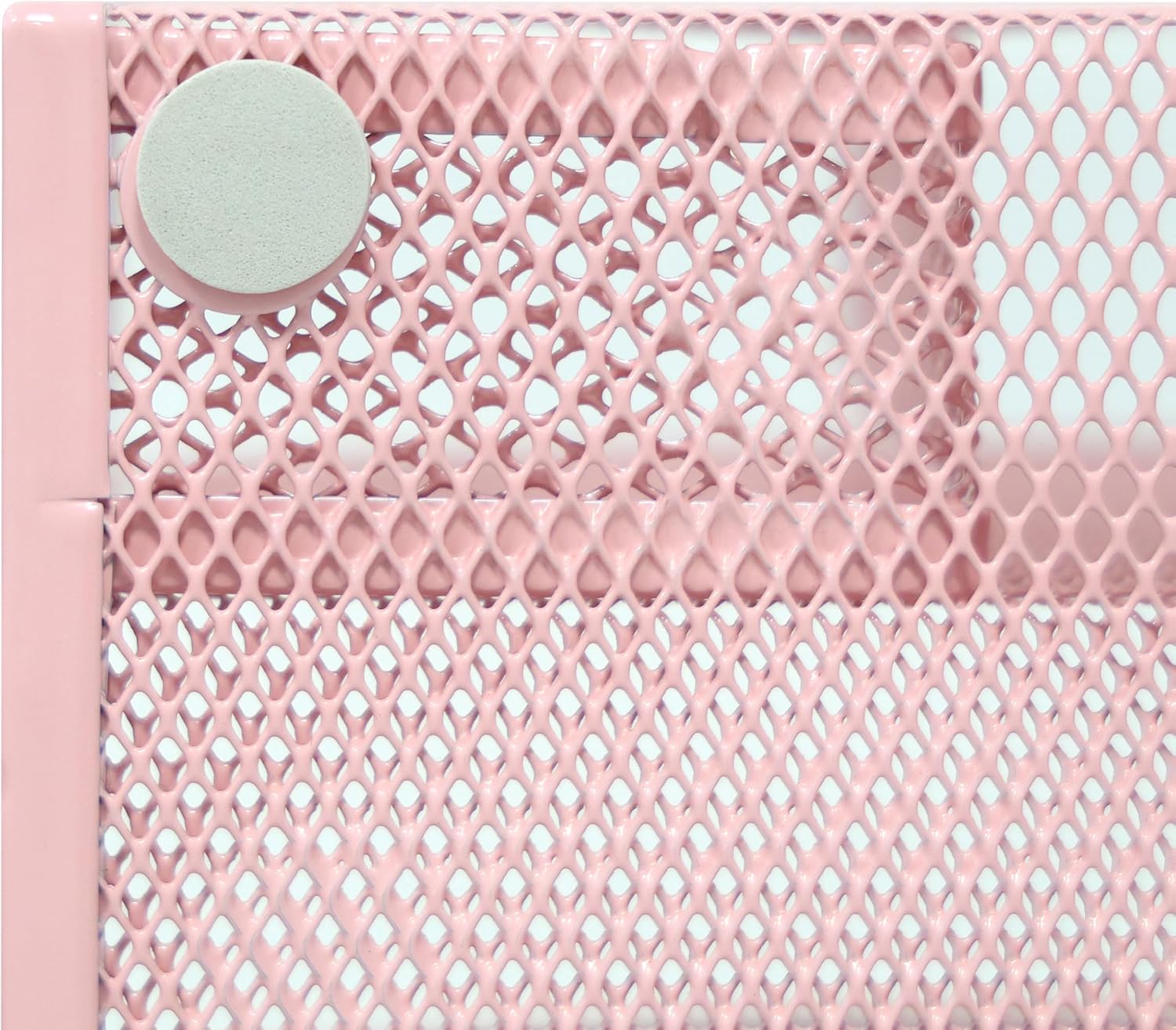 Thumbnail 4 de EXERZ Schreibtisch-Organizer aus Mesh – 3-stufiger Briefhalter mit 4 Fächern in Rosa