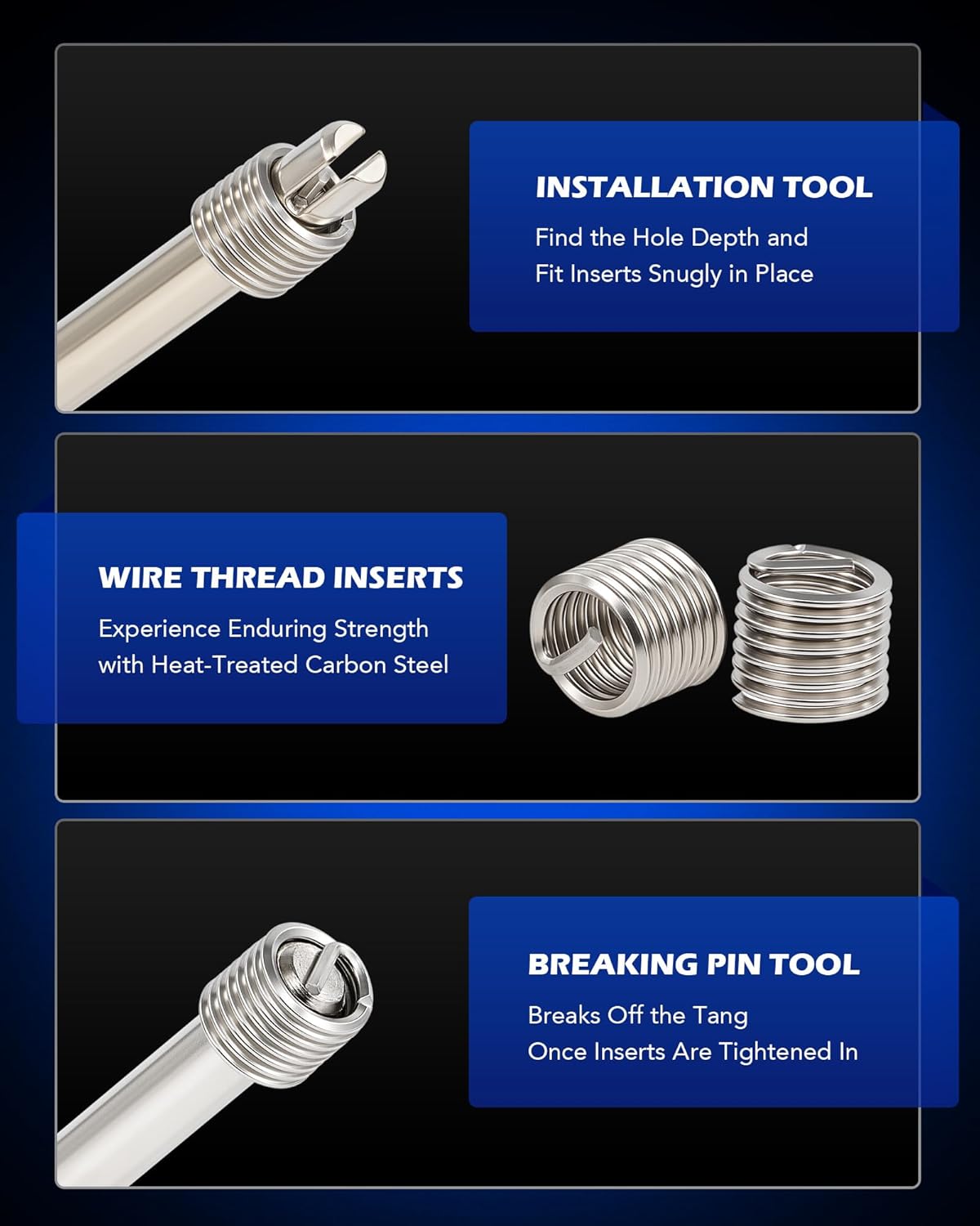 Thumbnail 5 de Orion Motor Tech Thread Repair Kit M5–M12