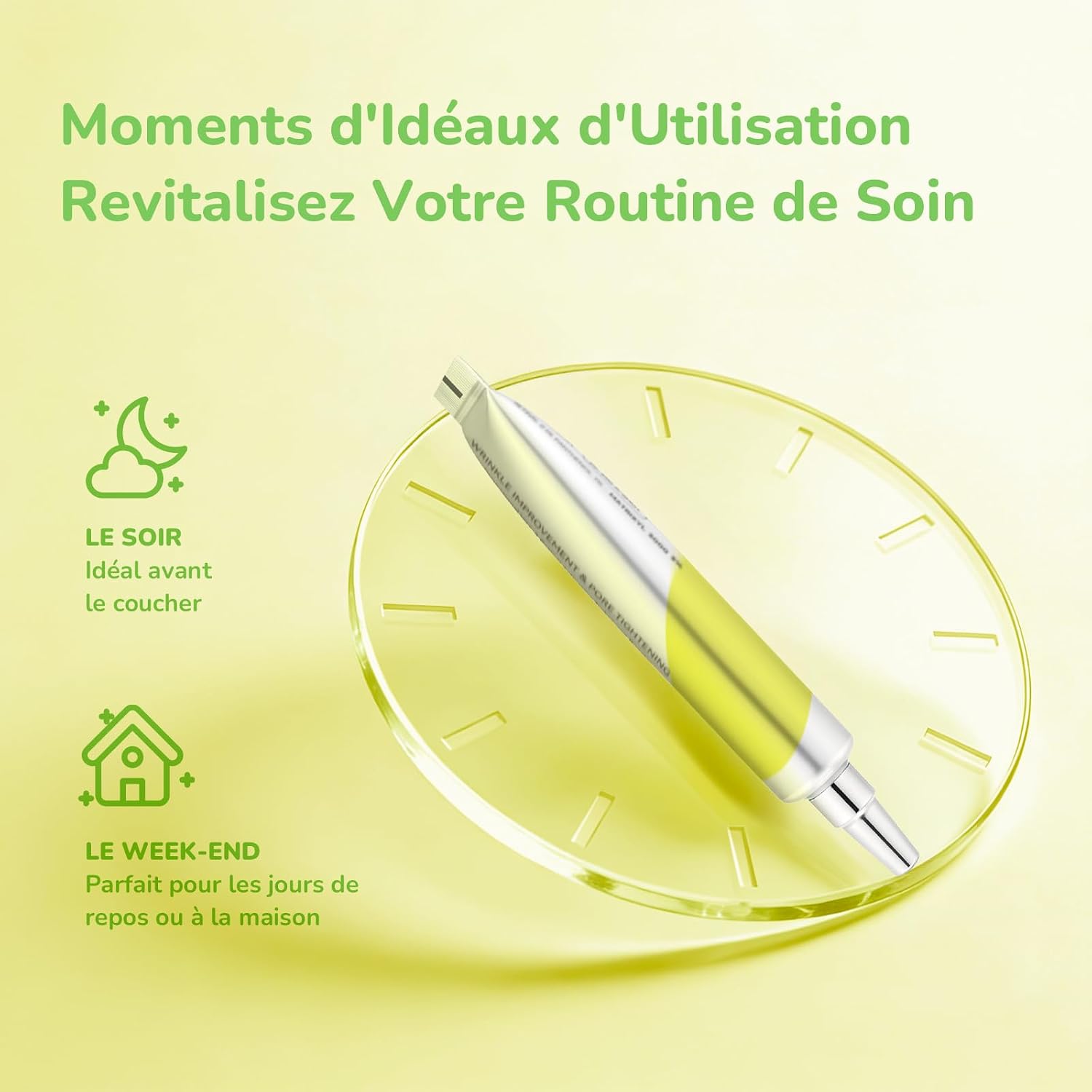 Detalle de Sérum Visage au Rétinal 0,1% et Panthénol 1% - 15 ml | Booster anti-âge et réduction des pores