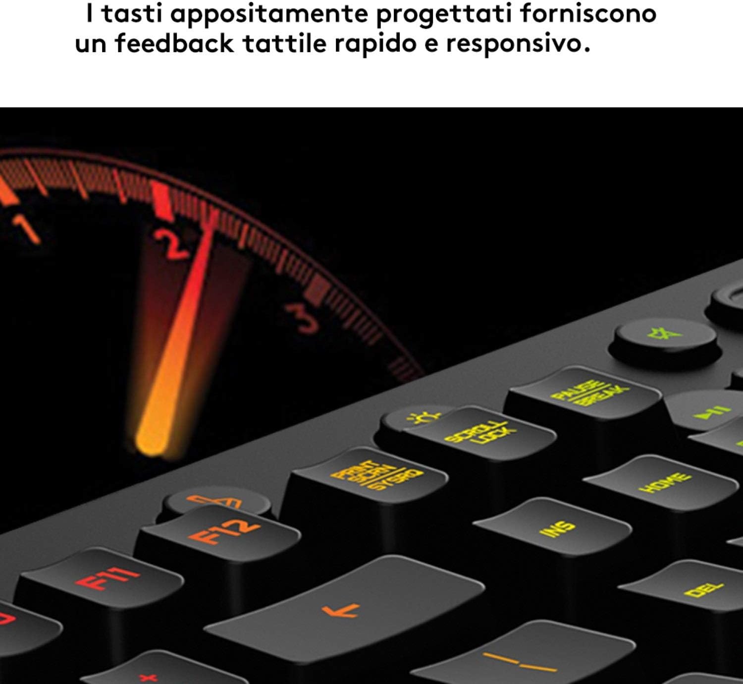 Thumbnail 2 de Logitech G G213 Prodigy tastiera da gioco QWERTY US INT’L-Nero con RGB Lightsync e tasti multimediali dedicati