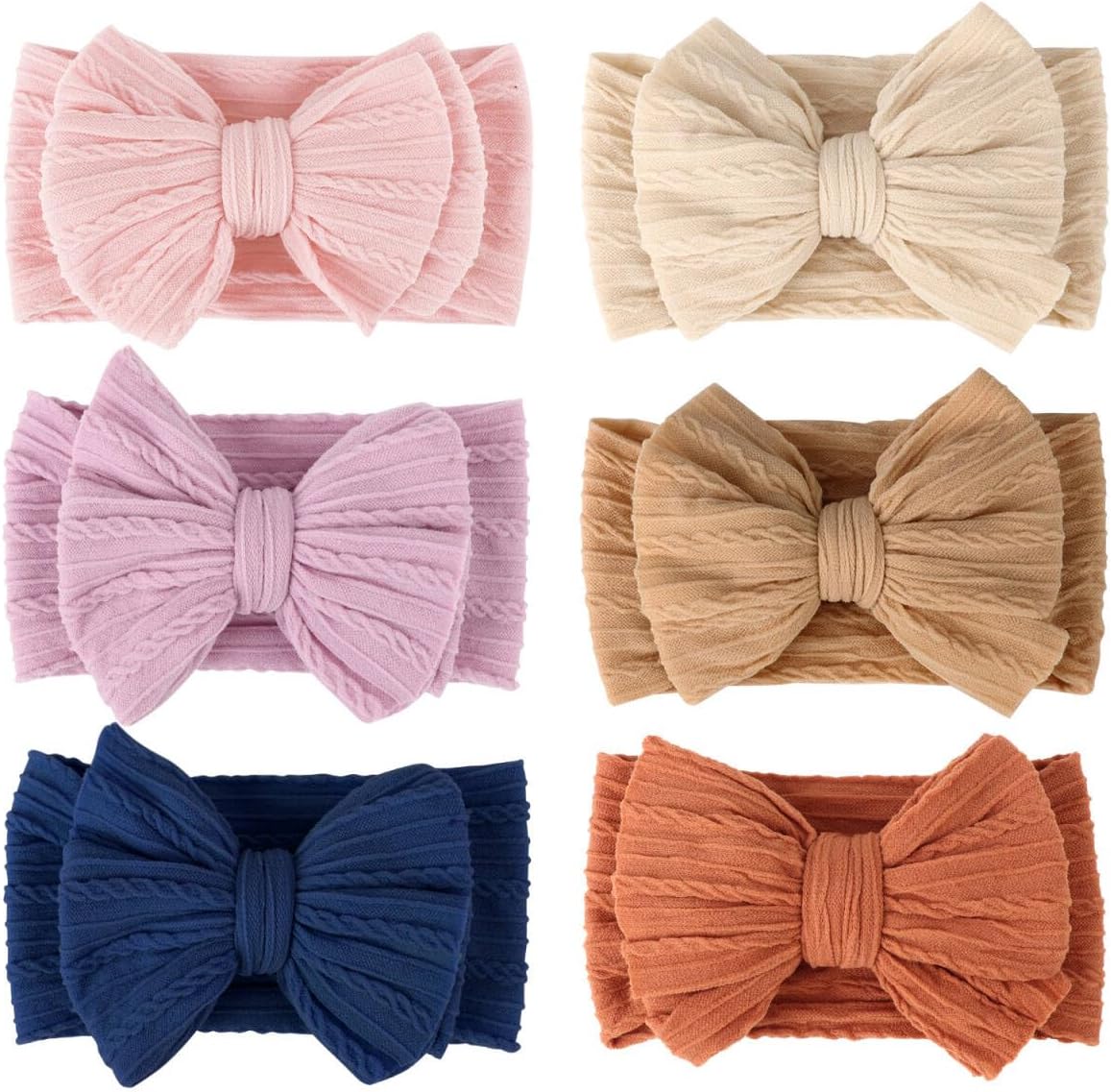 Detalle de DRESHOW 6 Pack Baby Headbands for Girls