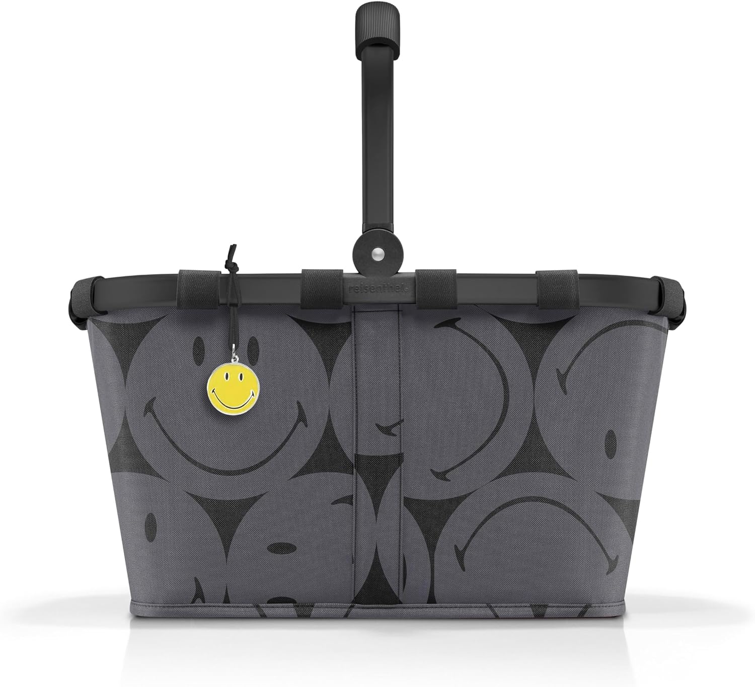Detalle de reisenthel carrybag teddy sand – Stabiler Einkaufskorb mit viel Stauraum und Innentasche