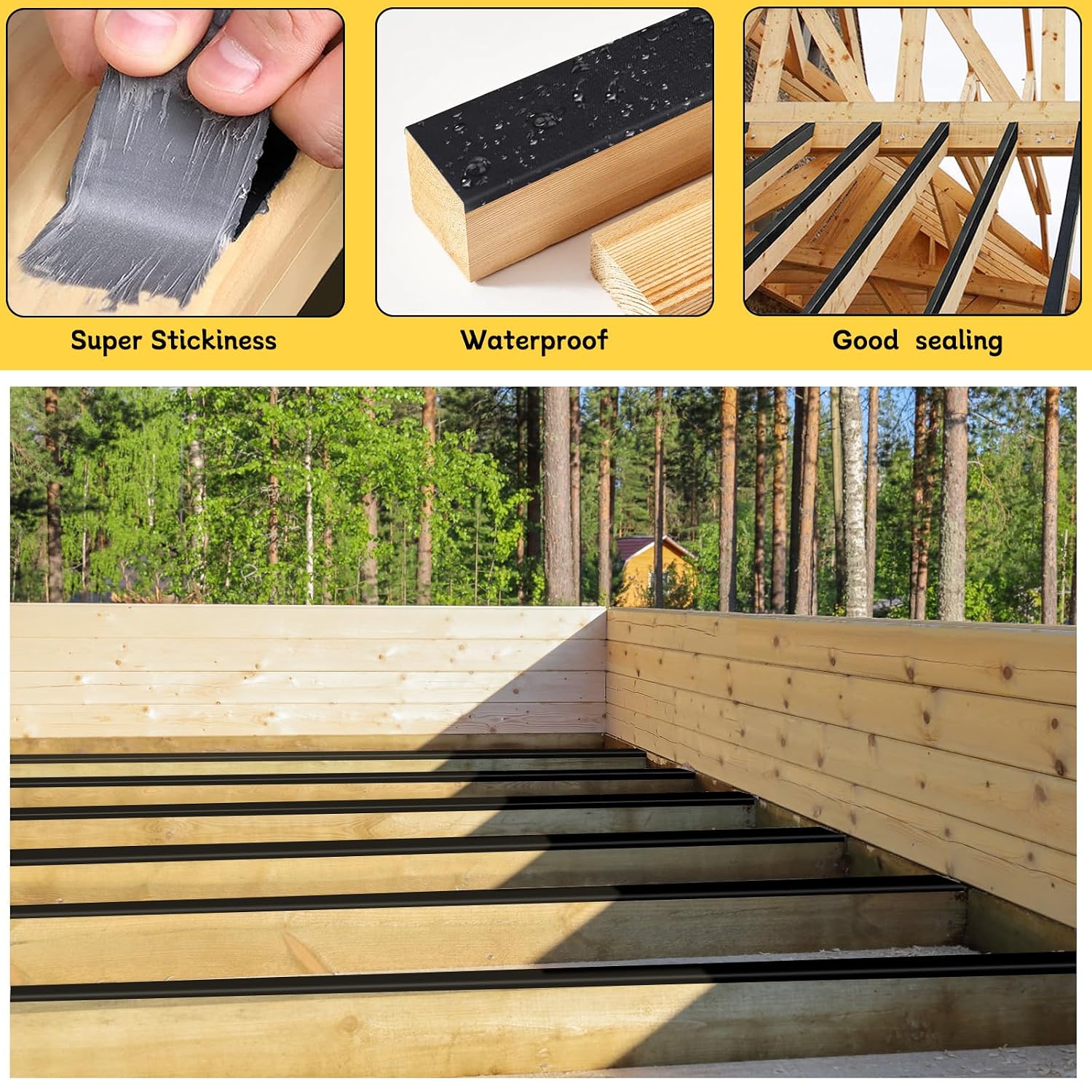 Detalle 2 de Hanotic Joist Tape for Decking, 2 inch