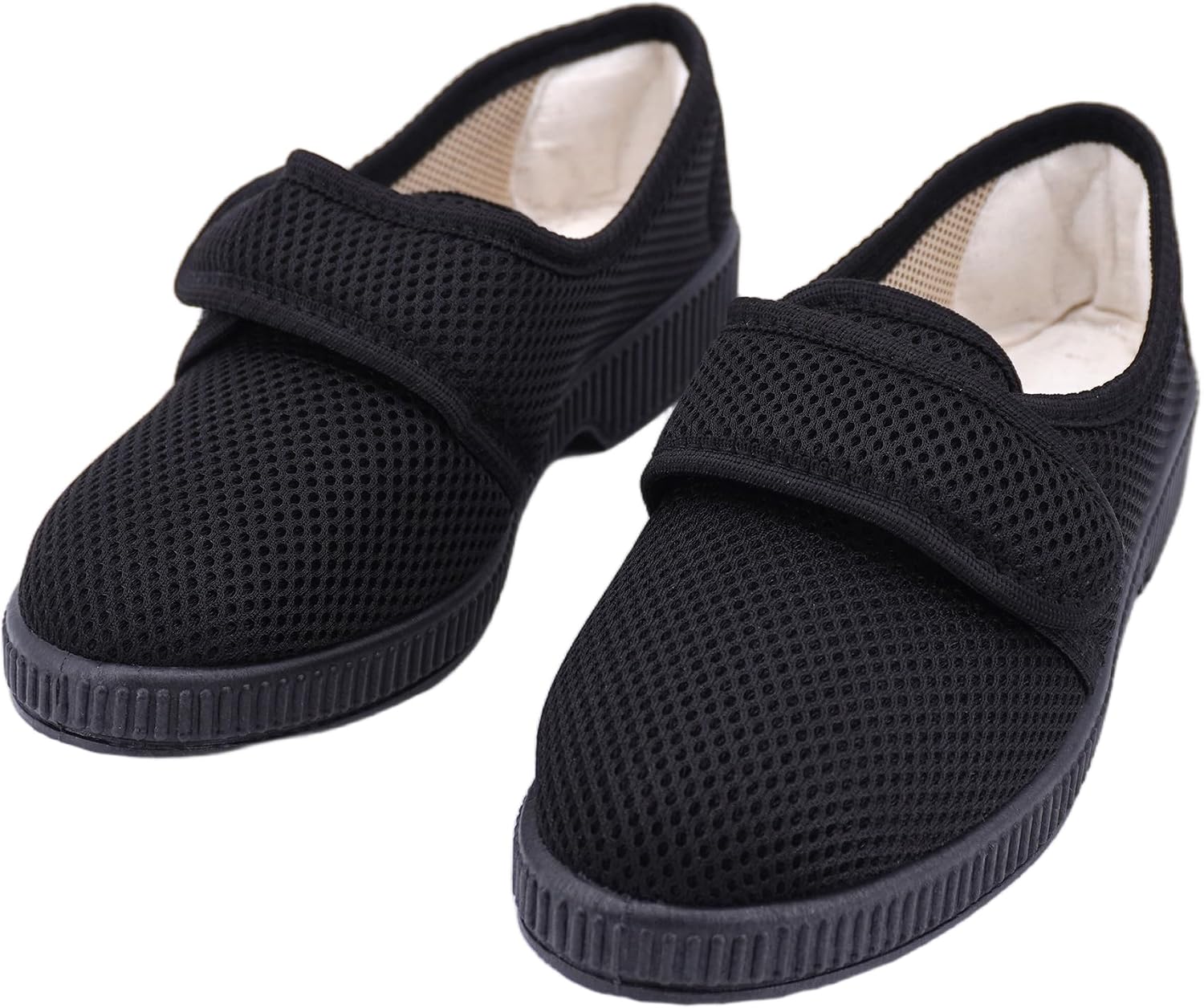 Detalle de JOMIX Pantofole Anziane con Strappo da Donna – Ciabatte Antiscivolo Morbide e Traspiranti