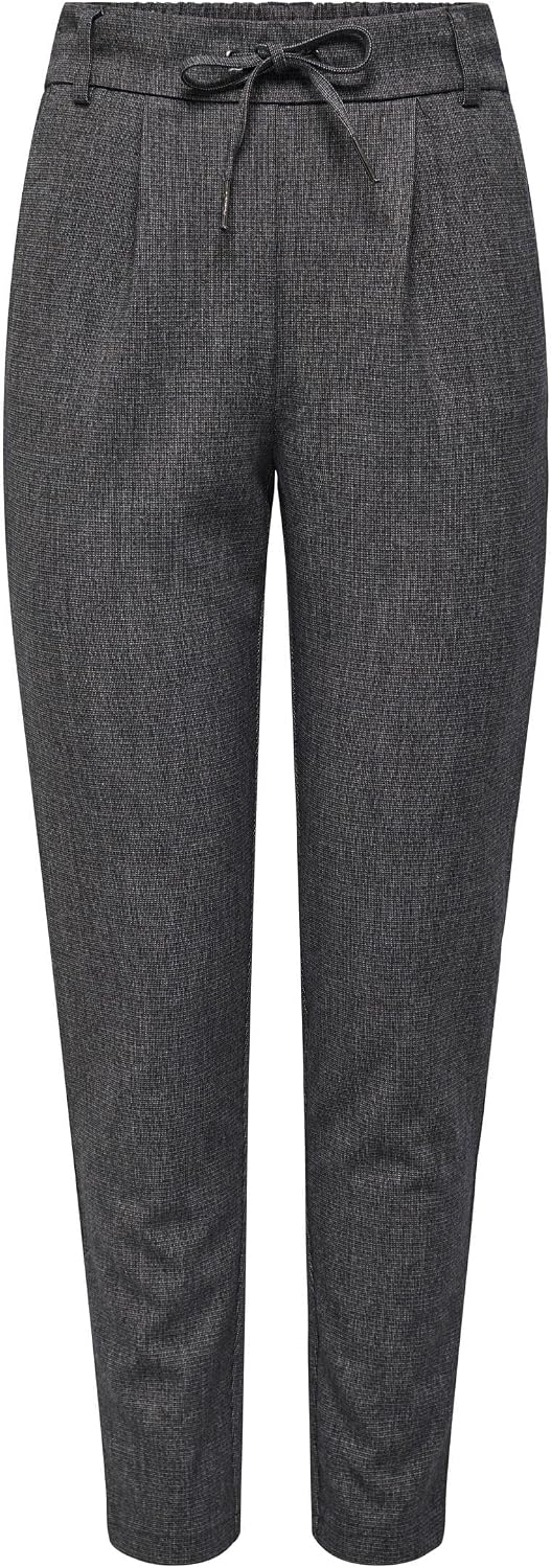 Detalle de ONLY Women's Trousers Chic Cut Drawstring Medium Waist Versatile Sweat