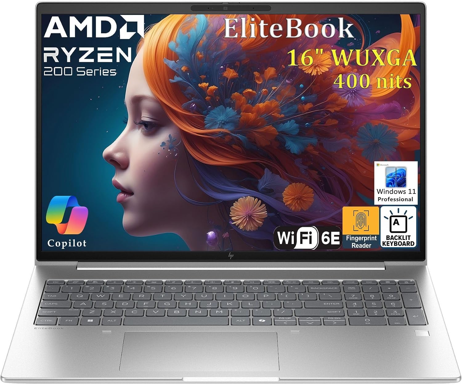 Detalle de HP EliteBook Laptop 16-inch