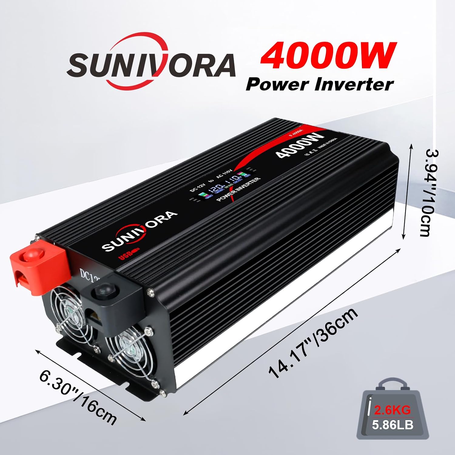 Detalle 2 de SUNIVORA Power Inverter 4000W