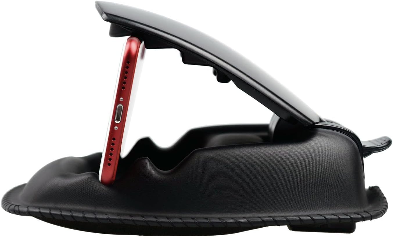 Detalle de APPS2Car GPS-Halterung mit Armaturenbrett-Pinze und Beanbag-Basis – für Garmin Nuvi, TomTom, Magellan & Smartphones bis ca. 6 Zoll