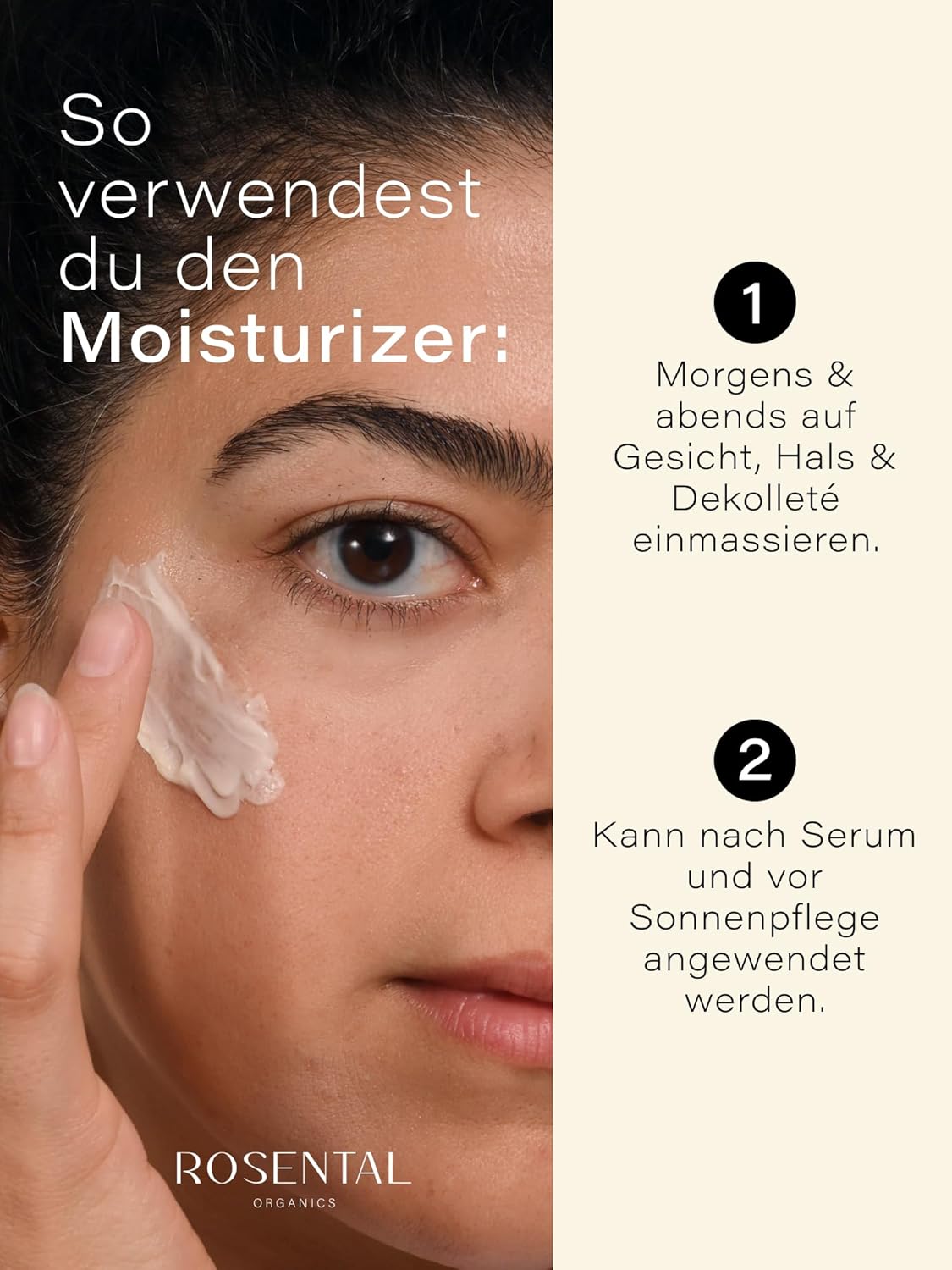 Thumbnail 3 de Rosental Organics Slow Aging Moisturizer (50 ml) – Anti-Aging Feuchtigkeitscreme mit Hyaluronsäure & Rosenwasser