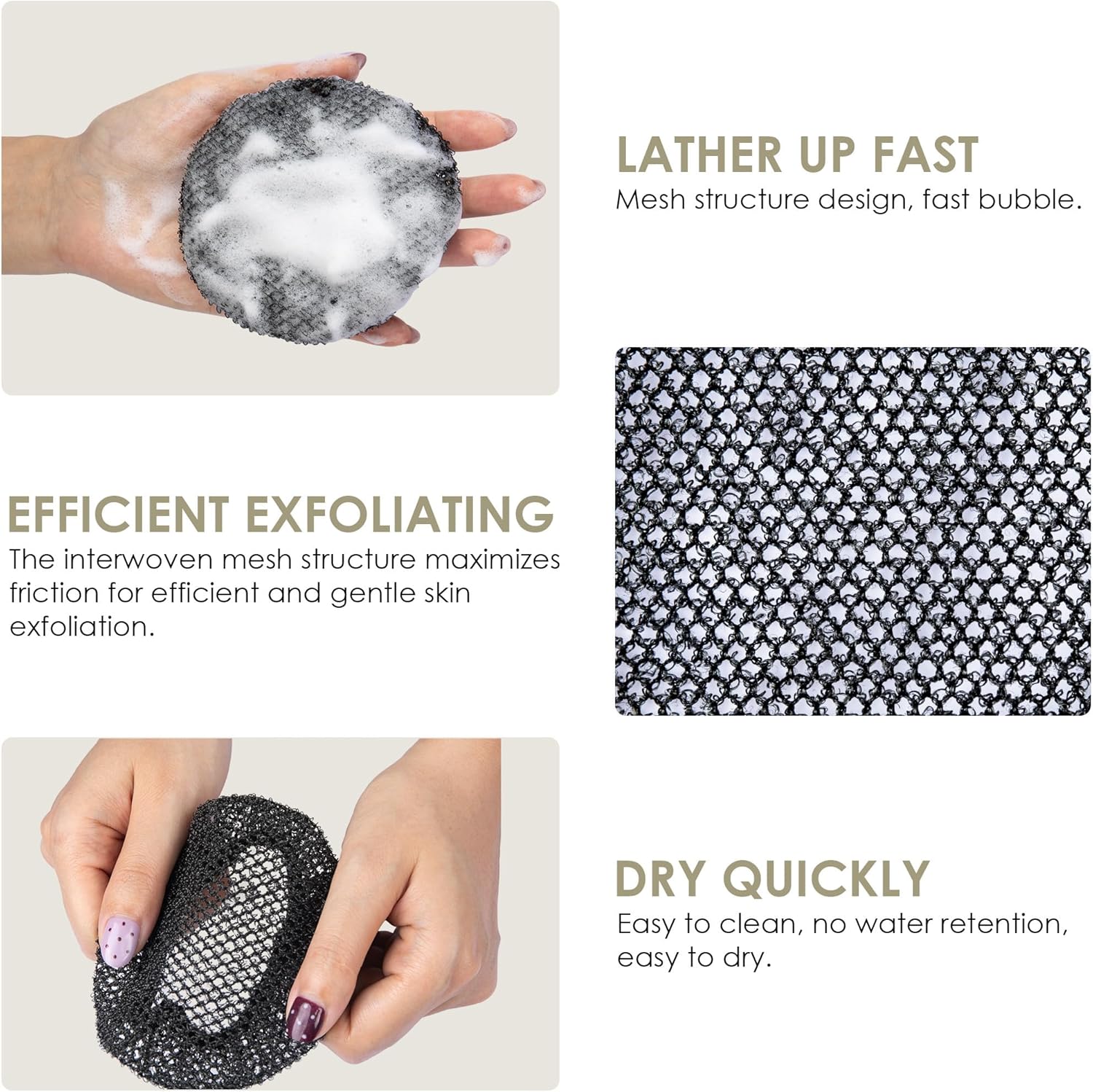 Thumbnail 5 de INNERNEED Food-Grade Silicone Body Scrubber: Gentle Cleaning with Exfoliating Mesh