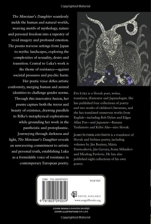 Detalle 2 de The Minotaur’s Daughter: Selected Poems (The Slovak List), Paperback